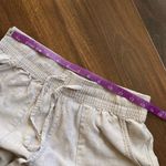 Cynthia Rowley  Linen Rayon Wide Leg Pull On Pants With Pockets Flax Color Photo 3