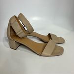 Franco Sarto Rosalina tan leather sandals ankle strap women’s size 10 dress shoe Photo 1