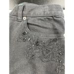 Lauren Ralph Lauren Women's Black Jeans Lace Side trim Flared Size 8 SKU 4605 Photo 5