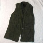 Sanctuary  - Canyon Military Vest in Cactus (Green) - Size‎ M Photo 1