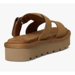 Koolaburra by Ugg Women's Tan Suede Platform Slides Sandals Size Unknown Photo 5