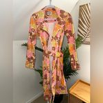 Show Me Your Mumu  Nancy Trench Coat Retro Garden‎ Size XS Photo 3