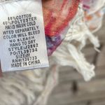 Umgee  LuLu Floral Kimono Fringe Boho Cream colorful medium Photo 5