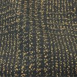 Kasper Vtg 80s 90s  Wool Blend Skirt Metallic Tweed High Waist Midi Black Gold 10 Photo 3