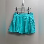 High Waist Turquoise Women Shorts Blue Size L Photo 1