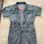 Free People Denim Romper Photo 0