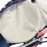 Tropical Floral Pink Flamingo Purple Strap Removable Padding Bikini Top Size XXL Photo 4