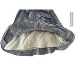 Parker  Womens Lambert‎ Bow-Tie Striped Poplin Skirt 4 Blue White Ruffle Cotton Photo 5