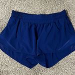 Lululemon Blue Hotty Hot Shorts Photo 0