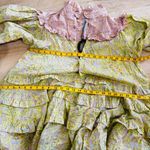 Yvonne S Queen Victoria bubble pink Dress NWT Yellow Size XS Photo 4