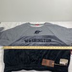 Mitchell & Ness Washington Wizards New! Womens gray  Velour Fleece pullover  XL Photo 7