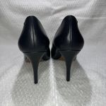 Coach Waverly G2879 Black Leather Pumps Heel Kitten Women's Size 10B Gently Used Photo 3
