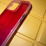 IPhone 12 Pro cover pink and purple with Glitter Photo 5