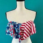 BP New with tags Nordstrom  American flag red white and blue bikini top Photo 0