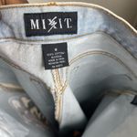 Mixit Vintage  Hip A Line Maxi Long Denim Skirt Embroidered Womens 8 Photo 4