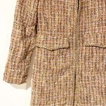 ABS Allen Schwartz Allen B. Schwartz Wool Coat Size Petite Runway Tweed Wool Plaid Jacket Peacoat Photo 1