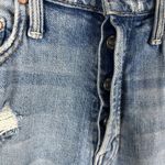 Mother Superior The Tom Cat Jeans In The Confession Wash Size 24 Distressed Boho Blue Photo 7