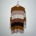 Knox Rose Soft‎ Academia Knit Striped Sweater Cardigan Photo 3