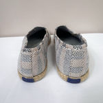 Keds Tennis Shoes Women Sz 8 Double Decker' Striped Blue & Beige Slip-On Casual Photo 3