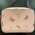 Coach Pink Butterfly Mini Camera Bag Photo 0