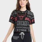 Nba Women’s  Chicago Bulls crop shirt S Photo 0