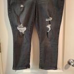 Torrid  Crop Distressed Gray Women's Jeans Sz 16 Photo 4