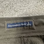 Abercrombie & Fitch Sunday Jogger Logo Sweat Pants Pull On Mid Rise in Green S Photo 8