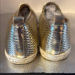 Rachel Zoe Silver Sneakers Slip-On Comfort Photo 4