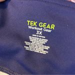 Tek Gear NWT  Purple Tie Dye Capri High Rise Workout Cropped Leggings Size 3X Photo 4