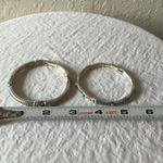 Silver tone stretch bracelets Photo 14
