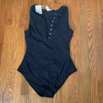 ANDIE Swim The Malibu One Piece LT Rib Black size S Tall NWT long torso Photo 2