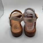 Miz Mooz  ankle buckle sandals leather ankle taupe size 37 US 6-6.5 Photo 5