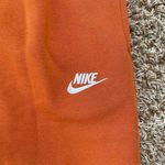 Nike Orange Swoosh Sweatpants Photo 4