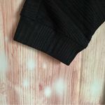 Simply Vera, Vera Wang Simply Vera Vera Wang 3/4 Sleeve Black Tulip Petal Hem Lightweight Sweater Photo 7