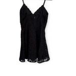 Windsor  Black Lace Overlay Romper Medium‎ Scallop Trim evening dress Photo 3