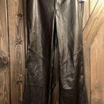 Free People NWT  Love Language Low Rise Vegan Leather Pants Photo 5