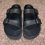 Platform Sandals Black Size 6 Photo 0