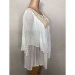 l*space New. L* white and cream lace coverup. S/XS. Retails $149 Photo 3