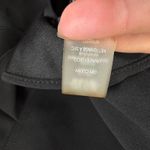 Calvin Klein Black Ruffled Hem Belted Short Sleeve Knee Length Dress Size 16 Photo 7