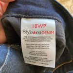 Style & Co NWT jeans dark denim jeans 18 petite tummy control Photo 3