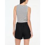 J.Crew NWT Linen-blend Pull-on Short Black Photo 5