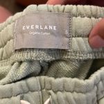 Everlane NWOT  organic cotton green joggers sweatpants small Photo 5