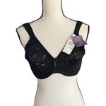 AVIANA #2459 All Over Black Lace Underwire Bra. Size 36DD Photo 0