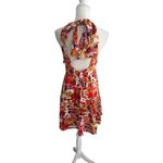 Natural Life  Floral Cutout Back Dress Size Medium NEW NWT Photo 2