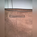 Lucky Brand Y2K  Suede Chocolate Brown Hobo Bag with Tassel Photo 3