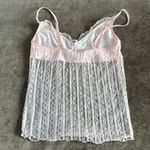 Cosabella  lace camisole. Lined bust sheer bodice. Color- light pink. Size small Photo 4