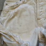 We The Free  (Free People) Dayflower White Denim cut-off Shorts Photo 11