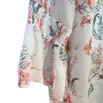 Tabitha Webb  Floral Print Women's blouse size LARGE Photo 2