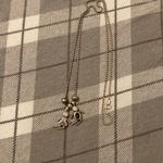 Sterling Silver Women’s 20”  charm necklace with CZ diamonds ! Photo 1