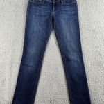 DL1961  Jeans Women 26 Kate Slim Straight Low Rise Dark Wash Blue Denim Pants‎ Photo 0